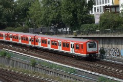S-Bahn BR 472, Hamburg Hauptbahnhof, 8. August 2009