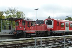 DB BR 333 and S-Bahn  DB BR 472, Ohlsdorf, 21. October 2010