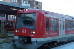 S-Bahn BR 474, Buxtehude, 9. December 2010