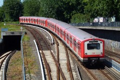 S-Bahn BR 472, Hamburg Hauptbahnhof, 9. August 2015