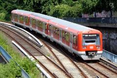 S-Bahn BR 474, Hamburg Hauptbahnhof, 10. July 2016