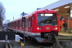 S-Bahn, Hamburg, Pinneberg, 25. December 2006