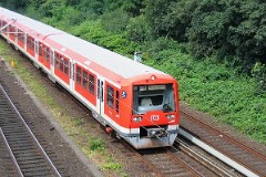 S-Bahn, Hamburg, Messehallen, 26. July 2007