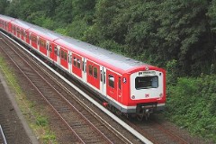 S-Bahn, Hamburg, Messehallen, 26. July 2007