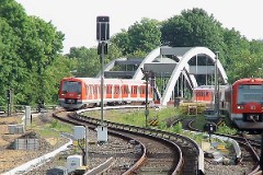 S-Bahn, Hamburg Ohlsdorf, 31. May 2008