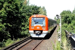 S-Bahn BR 474, Iserbrook, 24. July 2008
