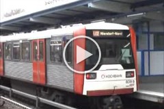 U-Bahn, Hamburg, February 2007