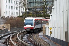 U- Bahn, Hamburg, Landungsbrücke, 17. december 2005