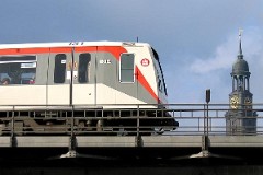 U-Bahn, Hamburg, Baumwall, 21. October 2006
