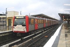 U-Bahn, Hamburg, Barmbek, 16. December 2006