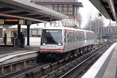 U-Bahn, Hamburg, Barmbek, 20. February 2007