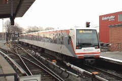 U-Bahn, Hamburg, Barmbek, 20. February 2007