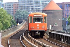 U-Bahn, Hamburg, Landungsbrücken, 25. July 2007