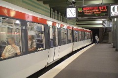 U-Bahn, Hamburg, Klosterstern, 1. June 2008