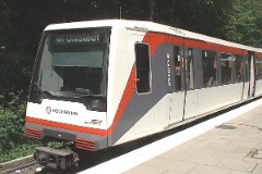 U-Bahn, Hamburg, Ohlstedt, 1. June 2008