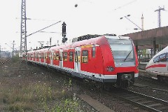 S-Bahn, Düsseldorf, 20. April 2006