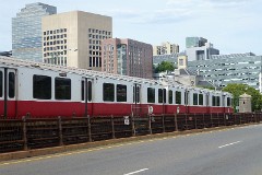 Boston, Longfellow Bridge,  24. June 2012