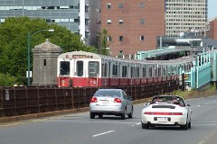 Boston, Longfellow Bridge - MGH T-station,  24. June 2012