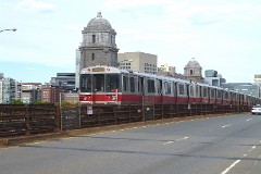 Boston, Longfellow Bridge, 24. June 2012