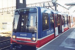 London, Docklands Light Railway, 17. October 1999