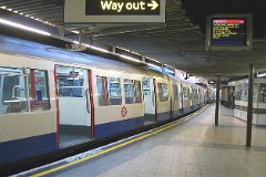London, Baker Street Station, 5. January 2008