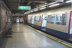 London, Baker Street Station, 5. January 2008