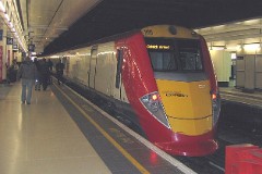 London, Victoria Station, Gatwich Express, 6. January 2008