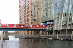 DLR (Docklands Light Railway), London, Heron Quays, 11. October 2013