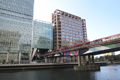 DLR (Docklands Light Railway), London, Heron Quays, 11. October 2013