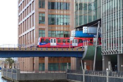 DLR (Docklands Light Railway), London, Heron Quays, 11. October 2013