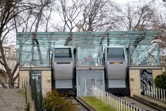 Montmartre funicular, Paris, 23. March 2016