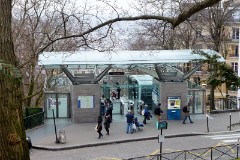 Montmartre funicular, Paris, 23. March 2016