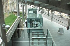 Funicular Railway to Ljubljana Castle, 2. July 2007