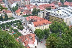 Funicular Railway to Ljubljana Castle, 2. July 2007