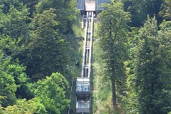 Funicular Railway to Ljubljana Castle, 2. July 2007