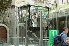 Funicular Railway to Ljubljana Castle, 2. July 2007