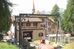 Mouttas Muragl, Talstation, 1. July 2008