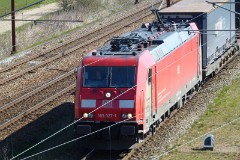 DB Schenker Rail Scandinavia 185 327-1, Taulov, 19. April 2015
