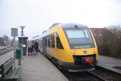 Lokalbanen, Hornbæk, 6. December 2008