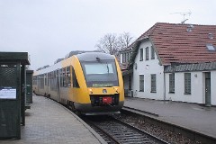 Lokalbanen, Hornbæk, 6. December 2008