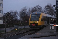 Lokalbanen, Marienlyst, 6. December 2008