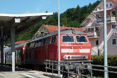 DB 218 458-8, Füssen, 17. July 2014