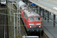 DB 218 397-8 and 218 341-6, Hamburg Hauptbahnhof, 22. August 2014