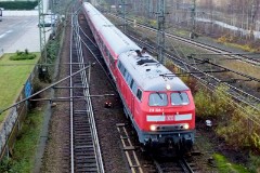 DB 218 329-1, Hamburg Rothensburgsort, 7. December 2015