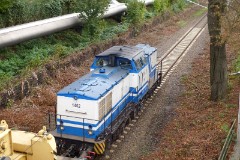 D & D Eisenbahngesellschaft lok 1402, Wandsbek, Hamburg, 9. October 2014