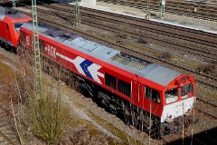 HGK (Häfen und Güterverkehr Köln AG) 1266 070-2, Hamburg Wilhelmsburg, 28. March 2015