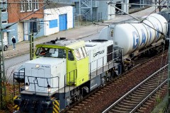 Captrain, Hamburg-Harburg, 1. December 2015