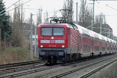 DB 112 140-9, Hamburg Wandsbek, 8. January 2012