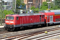 DB 112 150-8, Hamburg Hauptbahnhof, 10. July 2016