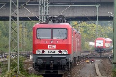 MEG (Mitteldeutsche Eisenbahn GmbH) 604 (ex DB 143 257-4), Hamburg-Harburg, 3. October 2014